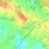 Mapa topográfico Richebourg, altitude, relevo