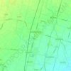 Mapa topográfico Campodarsego, altitude, relevo