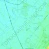 Mapa topográfico Laventie, altitude, relevo