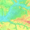 Mapa topográfico Communauté d'agglomération de la Région de Compiègne et de la Basse Automne, altitude, relevo