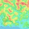 Mapa topográfico Engenho Velho da Federação, altitude, relevo