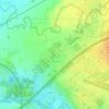 Mapa topográfico Rouvignies, altitude, relevo