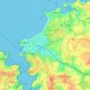 Mapa topográfico 35400, altitude, relevo