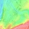 Mapa topográfico Chieulles, altitude, relevo