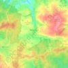 Mapa topográfico Rehaincourt, altitude, relevo