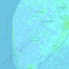 Mapa topográfico Misselwarden, altitude, relevo