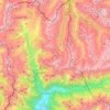 Mapa topográfico Piuro, altitude, relevo