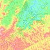 Mapa topográfico Argirita, altitude, relevo