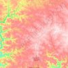 Mapa topográfico Ipê, altitude, relevo