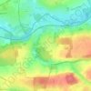 Mapa topográfico Recquignies, altitude, relevo