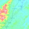 Mapa topográfico José da Penha, altitude, relevo