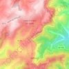 Mapa topográfico Valfleury, altitude, relevo