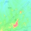 Mapa topográfico Patu, altitude, relevo