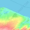 Mapa topográfico Parque Nacional dos Lençois Maranhenses, altitude, relevo