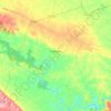 Mapa topográfico Pedra Mole, altitude, relevo