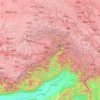 Mapa topográfico 林芝市 ཉིང་ཁྲི་གྲོང་ཁྱེར།, altitude, relevo