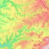 Mapa topográfico 81330, altitude, relevo