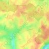Mapa topográfico Vieux-Mesnil, altitude, relevo