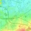 Mapa topográfico Somain, altitude, relevo