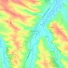 Mapa topográfico Solomiac, altitude, relevo