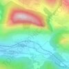 Mapa topográfico Urs, altitude, relevo