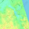 Mapa topográfico Skipsea, altitude, relevo