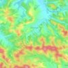 Mapa topográfico Sóshartyán, altitude, relevo