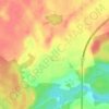 Mapa topográfico Goszyn, altitude, relevo