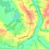 Mapa topográfico Meeth, altitude, relevo