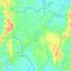 Mapa topográfico Laak, altitude, relevo