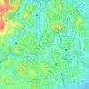 Mapa topográfico Itaigara, altitude, relevo