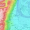 Mapa topográfico Emu Heights, altitude, relevo