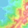 Mapa topográfico 20166, altitude, relevo