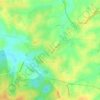 Mapa topográfico Wassigny, altitude, relevo