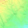 Mapa topográfico Mogovolas, altitude, relevo