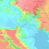 Mapa topográfico Satuba, altitude, relevo