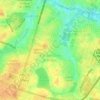 Mapa topográfico Parque Dois Irmăos, altitude, relevo