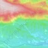 Mapa topográfico Prugnanes, altitude, relevo