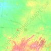 Mapa topográfico Lajes, altitude, relevo