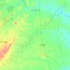Mapa topográfico Ponto Novo, altitude, relevo