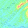 Mapa topográfico Funil, altitude, relevo