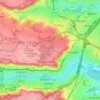 Mapa topográfico 91120, altitude, relevo