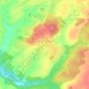 Mapa topográfico Sommancourt, altitude, relevo