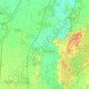Mapa topográfico 49733, altitude, relevo