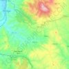 Mapa topográfico Vila Cã, altitude, relevo