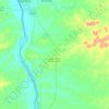 Mapa topográfico Governador Edison Lobão, altitude, relevo