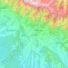 Mapa topográfico Palampur, altitude, relevo