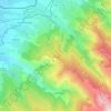 Mapa topográfico Err, altitude, relevo