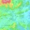 Mapa topográfico Butiatumirim, altitude, relevo