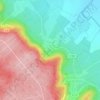 Mapa topográfico Thillot, altitude, relevo